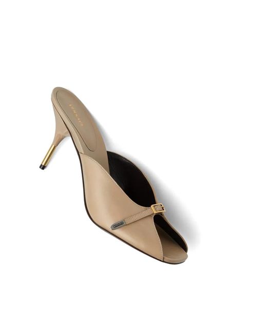 Mules Nyx di Versace in Natural