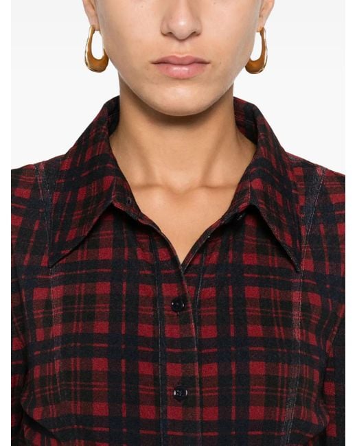 Camicia A Quadri di Marella in Red