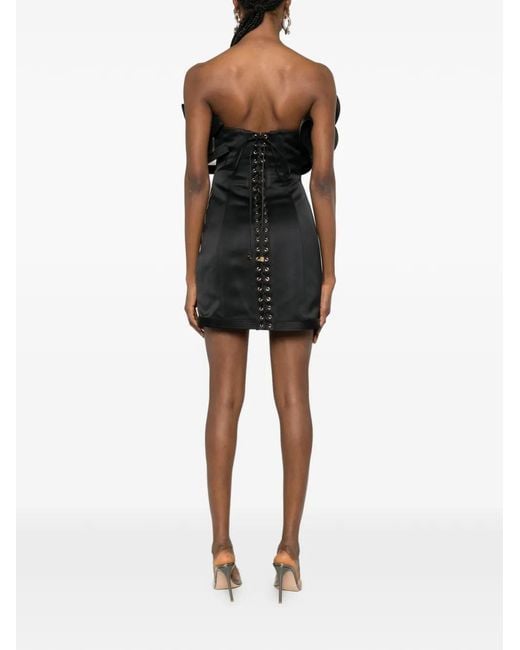 Elisabetta Franchi Black Polyester Dress
