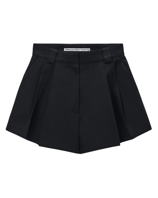 Alexander Wang Black Flared Shorts
