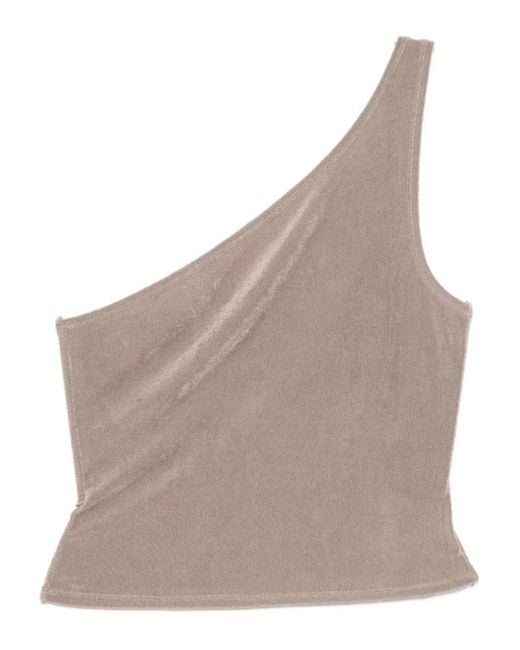 Reformation Gray Maddie Strickoberteil