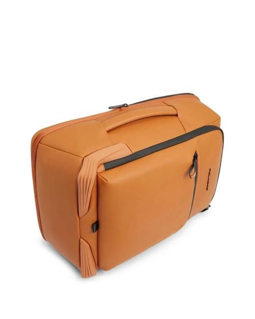 Piquadro Brown Sac À Dos Corner 2.0 Imperméable