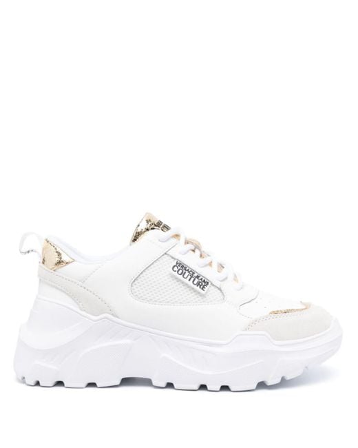 Versace Speedtrack Chunky Sneakers in het White