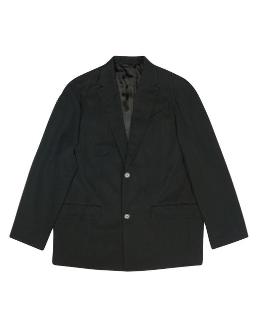 Balenciaga Oversized Single-breasted Blazer in Black | Lyst