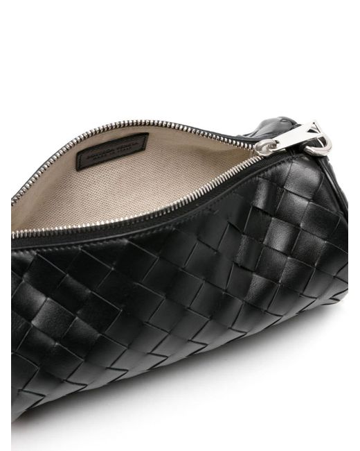 Mini sac porté épaule Barrel Bottega Veneta pour homme en coloris Gray