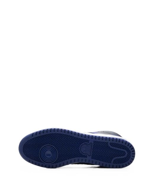 Adidas Blue Top Ten High-Top Sneakers