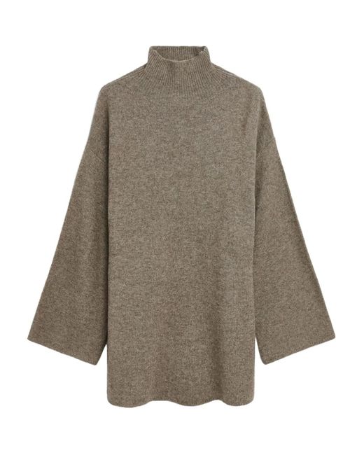 By Malene Birger タートルネック ワイドスリーブ セーター Gray