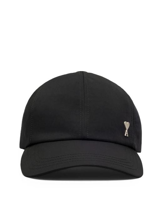 AMI Black Ami De Coeur Stud Cap