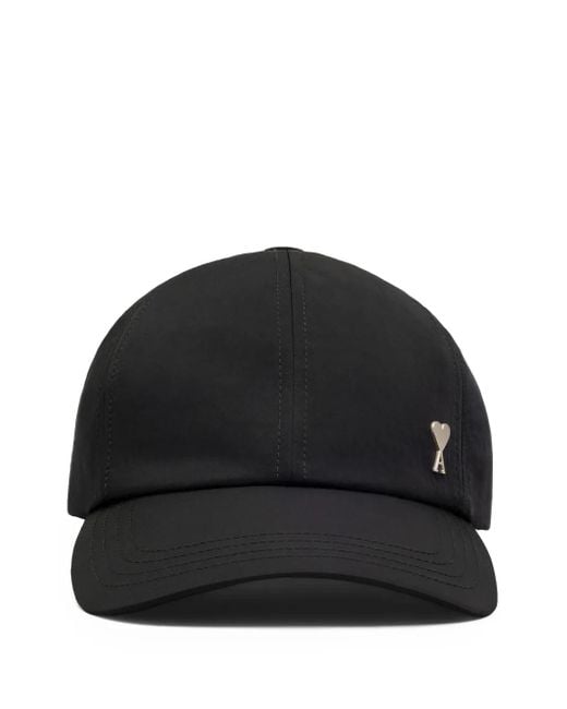 AMI Black Ami De Coeur Stud Cap