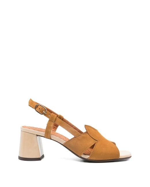 Chie Mihara Natural Cut-Out Sandals