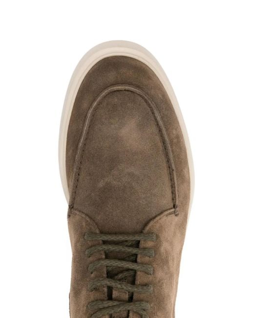 Officine Creative Brown Frame 002 Suede Ankle Boots for men