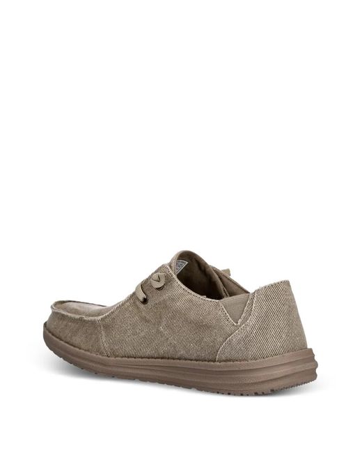 Skechers Gray Slip-Ins Melson Coronado Lace-Up Boat Shoes for men