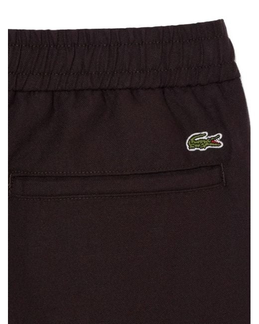 Lacoste Elastische Broek in het Black voor heren