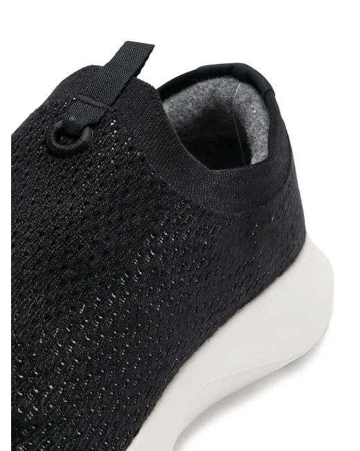 ALLBIRDS Black Slip-On Knitted Sneakers