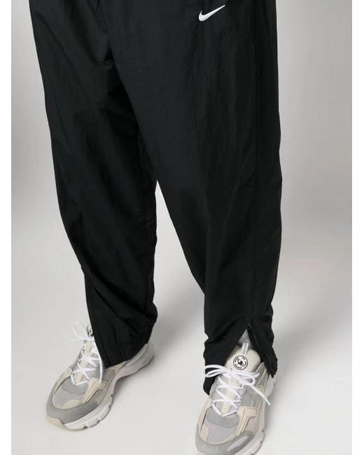 Nike Black Solo Swoosh Track Pants for men