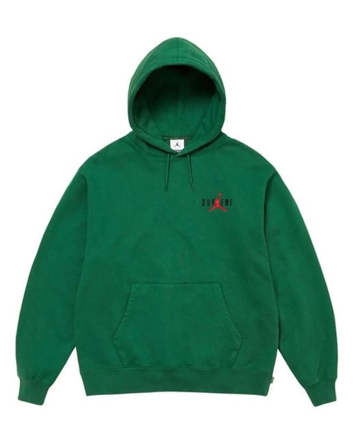 Supreme X Jordan Hoodie in Green for Men Lyst UK
