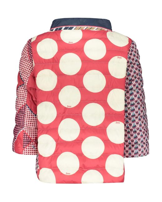 Herno Reversible Down Jacket in Pink | Lyst