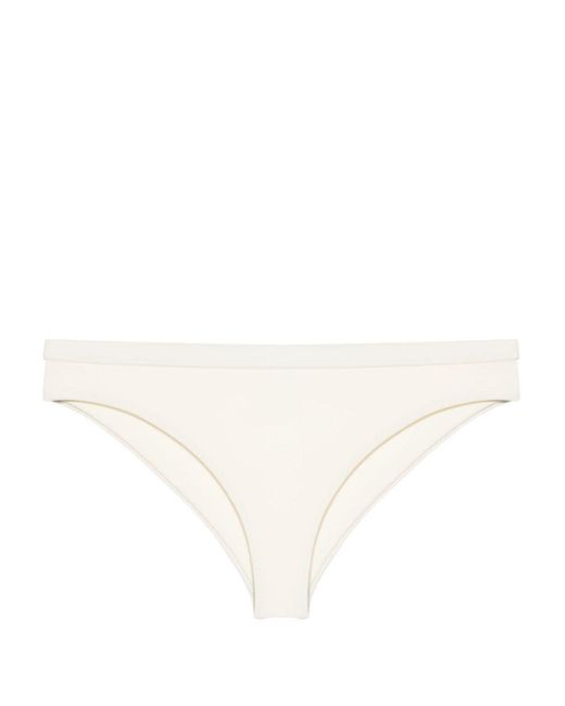Slip bikini di Jil Sander in White