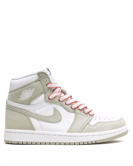 Zapatillas altas Air 1 High OG Seafoam Nike de Cuero de color Blanco | Lyst