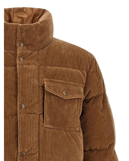 Moncler Brown Jackets for men