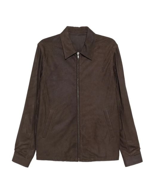 Rick Owens Brad Jack in het Brown voor heren