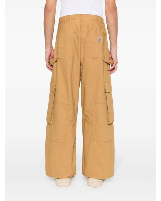 Junya Watanabe X Carhartt Cargo Broek Met Vlakken in het Yellow voor heren