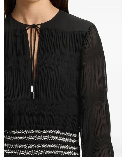Boss Black Long-Sleeves Mini Dress