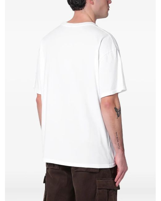 Brain Dead White Monkey-Graphic T-Shirt for men