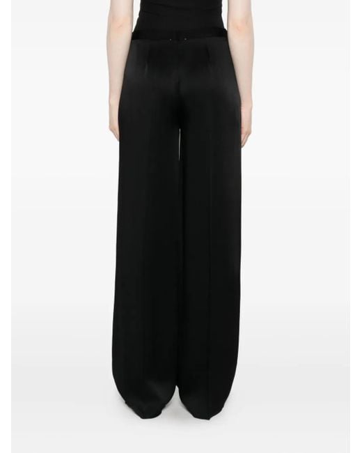 Forte_forte Black Palazzo Trousers