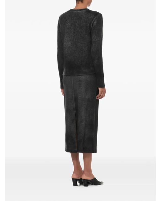 Avant Toi Black Long-Sleeve Sweater