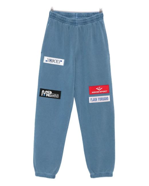 Martine Rose Trainingsbroek Met Geborduurd Logo in het Blue voor heren