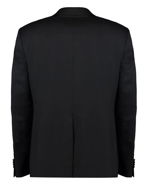 Tagliatore Black Single Breasted Suit for men