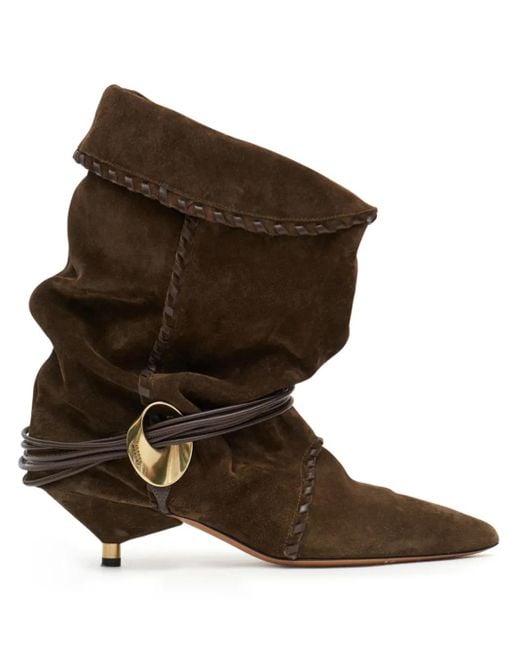 Isabel Marant Brown 50Mm Edrika Boots