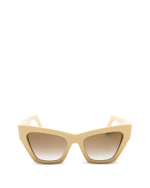 Etro Natural Pegasus-Embellishment Cat-Eye Sunglasses