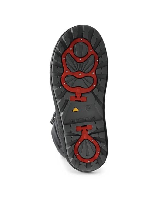 Bogner Black Chamonix Leather Snow Boots