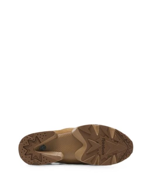 Reebok Brown Instapump Fury 94 Slip-On Sneakers for men