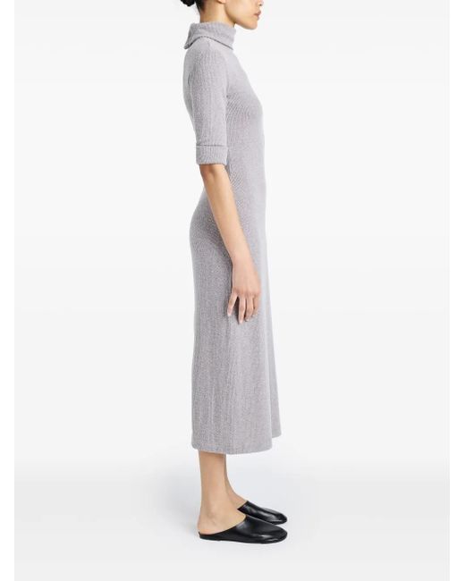 Proenza Schouler Gray Cerine Knitted Dress