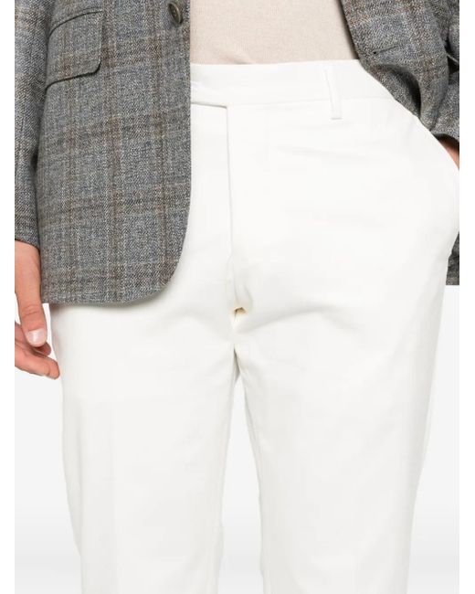 Pantalon Milano En Coton Barba Napoli pour homme en coloris White