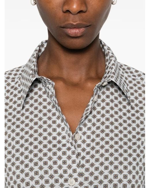 Camisa Con Motivo Marc O' Polo de color White