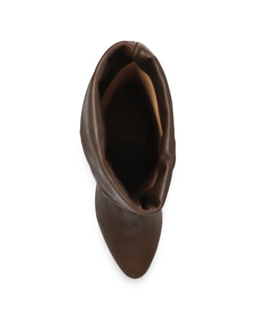 Isabel Marant Brown Dalby Leather Ankle Boots