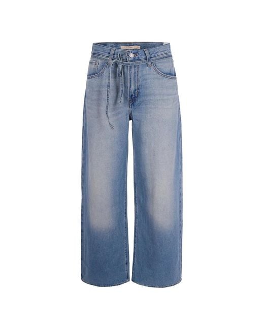 Levi's Blue Xl Straights Drawstring Jeans