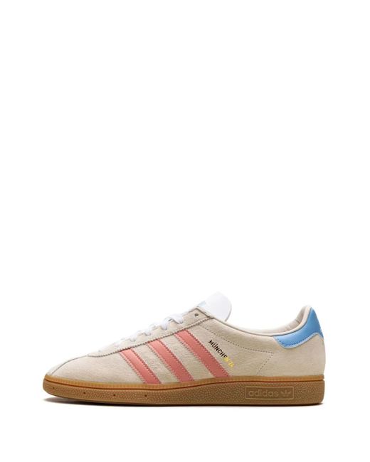 Adidas Pink Munchen 24 Sneakers for men