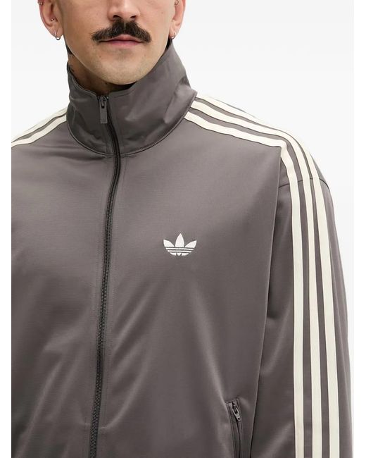 Adidas Gray Firebird Track Jacket for men