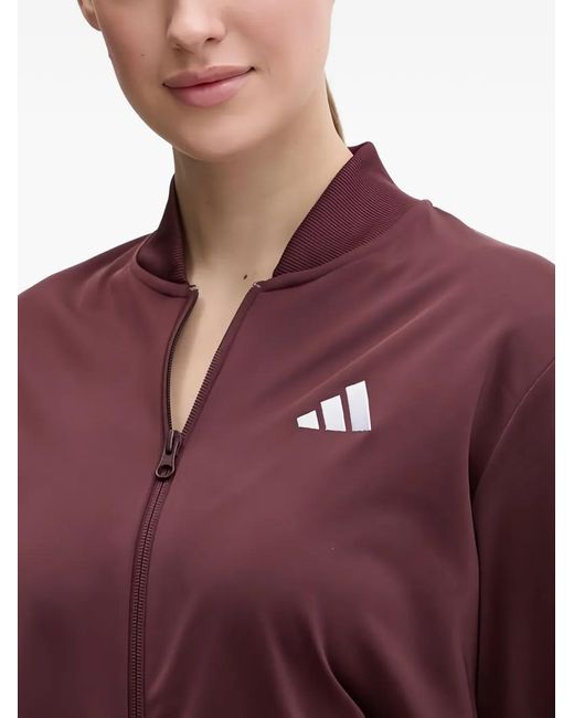 Ensemble De Jogging À Rayures Adidas en coloris Red