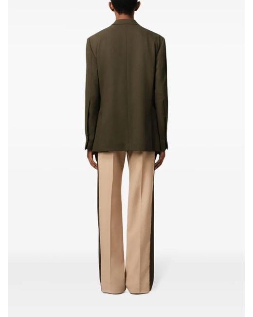 AMI Green Semi-Lined Blazer for men
