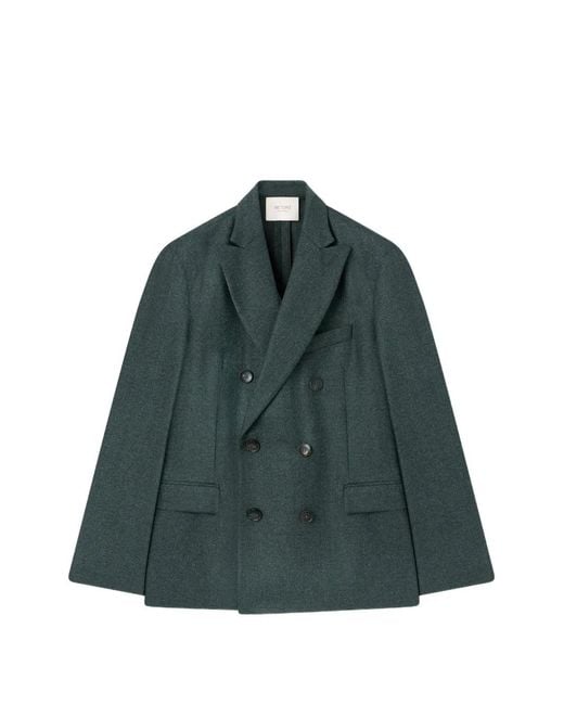 RETORI Green Blazer À Boutonnière Croisée for men