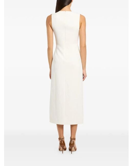 Cinq À Sept White Kallen Buttoned Dress