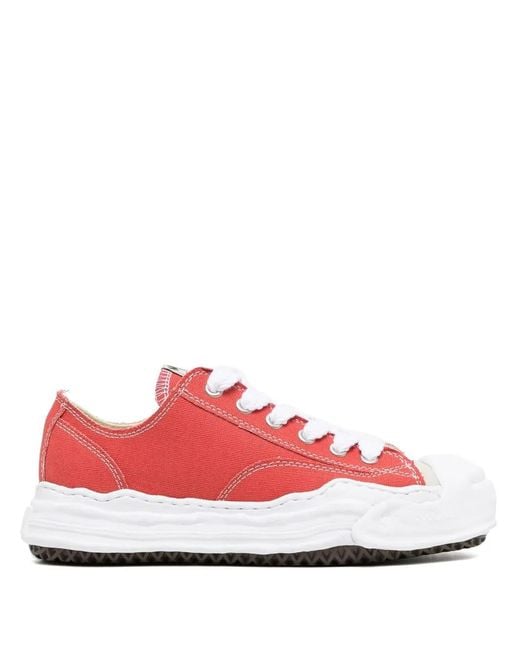 Maison Mihara Yasuhiro Pink Hank Low-Top Sneakers