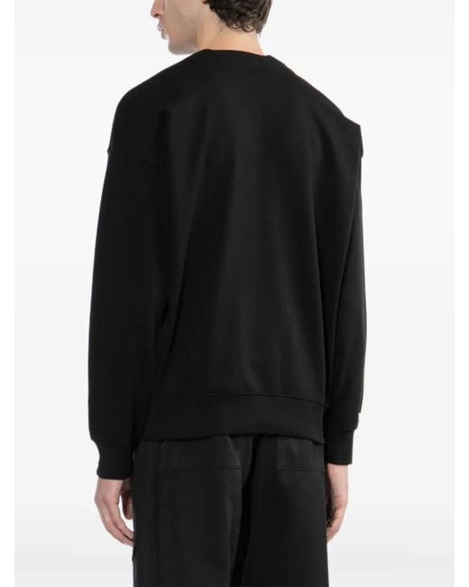 Aape By A Bathing Ape Black Moonface Sweatshirt for men