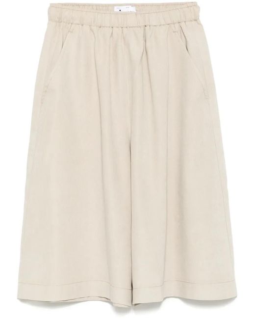 Izzue Natural Tailored Shorts